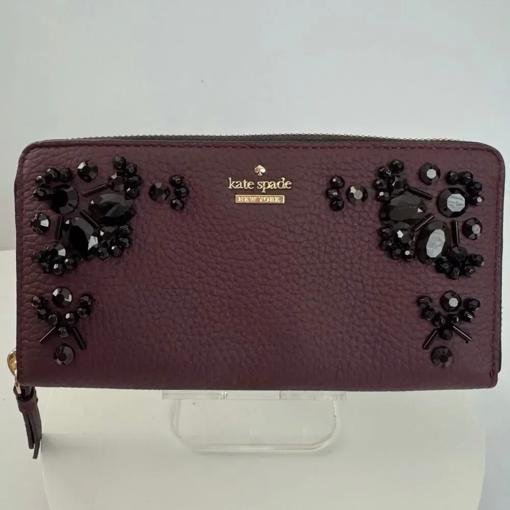 Kate Spade Neda Anderson Way Leather Wallet EUC - Picture 5 of 14